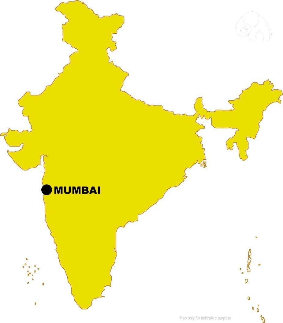 Mumbai í kort